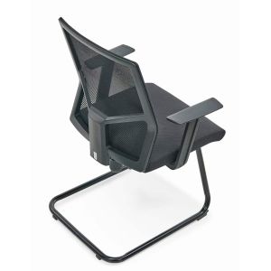 Breathable Mesh Swivel Office Chair with Wheels and Lifter PU 3 Years After