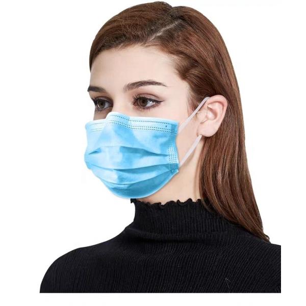 Quality Foldable Disposable 3 Ply Face Mask With Wearloop For Safety And Air Pollution wholesale