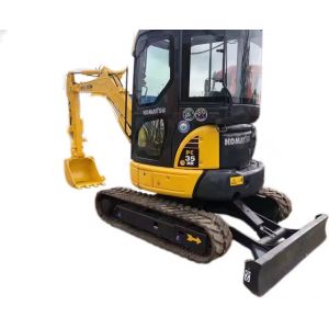 Cheap 2016 Komatsu PC35 Second Hand Mini Excavator for Construction Projects at Affordable for sale