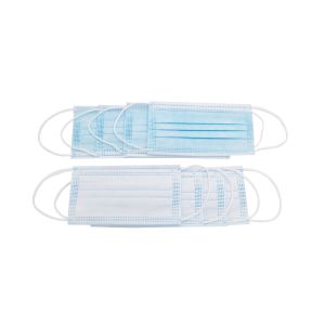 3 Ply 17.5cm Face Mask With Elastic Ear Loop