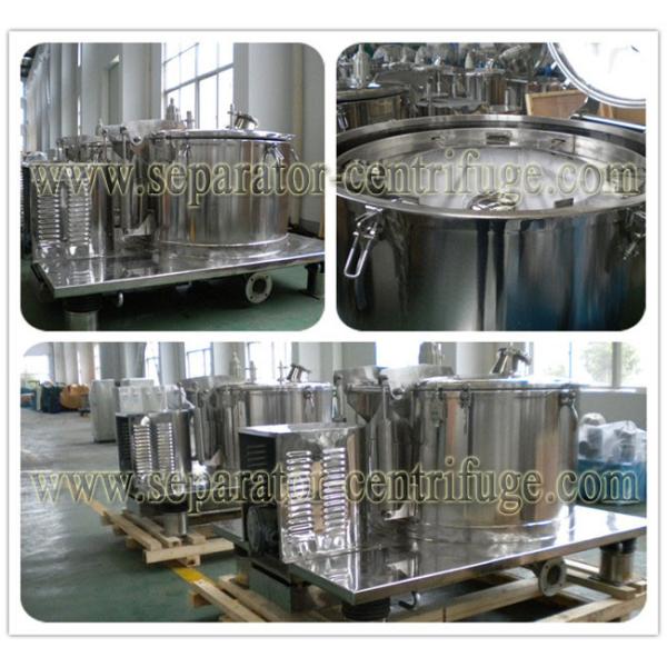 Batch Operate Food Centrifuge PPBL Bag Lifting Soya Meal Centrifuge Basket Centrifuge