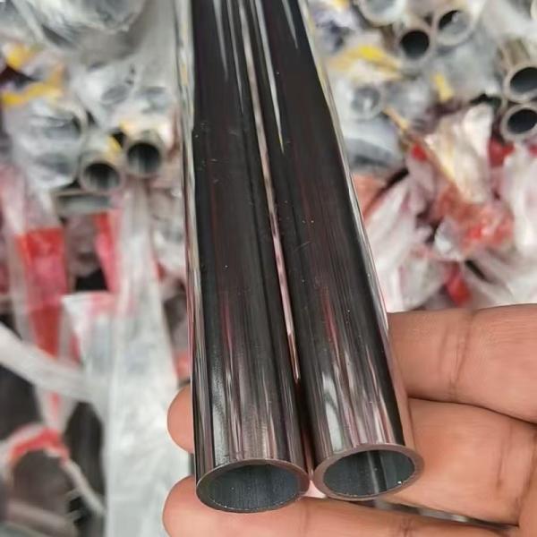 201 Stainless Steel Bright Polished Pipe Tube For Handrail And Guardrail