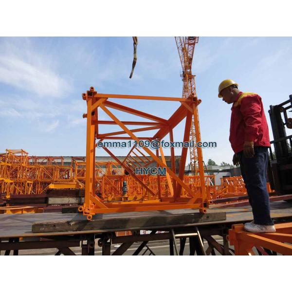 QTZ3008 Smallest Topkit Tower Crane Mast Section Size 1.5*1.5*2.2m
