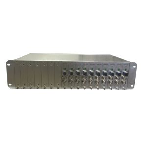 6 channels 3G-SDI Fiber Optic Extender with external balance audio and datat