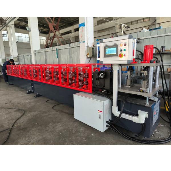 0.5-1.0mm Galvanized Steel Strut Channel Garage Door Panel Support Roll Forming