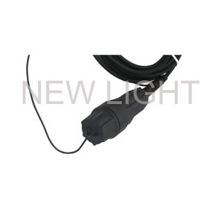 SM / MM Outdoor Optical Fiber Patch Cord FULLAXS Connector Corrosion Resistant