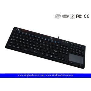 Backlight 106 Keys Waterproof Silicone USB Keyboard Lightweight
