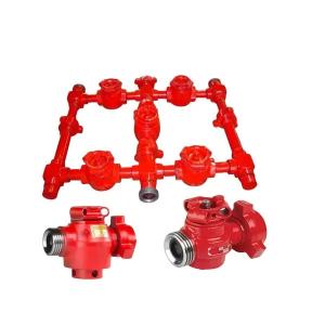 Cheap API Mud Pump Parts Suction Manifold And Discharge Manifold F500-F1600 Mud Pump for sale