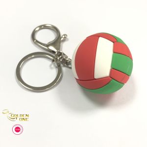 Sport Soft Rubber Cute Animal Keychains Personalised Keychain For Souvenir Gifts