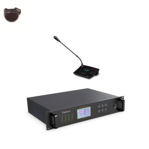 China 35m IR Wireless Conference System With Video Camera Tracking on sale