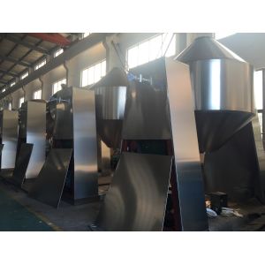 SUS304 Conical Vacuum Dryer With Steamheating System ,Hot Water System,PLC And