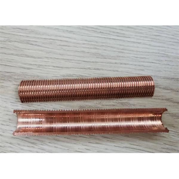Quality C12000 Heat Exchanger Tube Brown Color 19.05mm For Power Plants wholesale