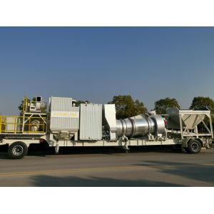 Modular Design Drum Type Hot Mix Plant 20 - 120t/H Capacity Automatic Control