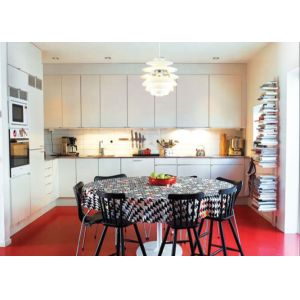 3m Haffle Red Modular Kitchen Cabinet Free Standing Island Cuisine Dangle