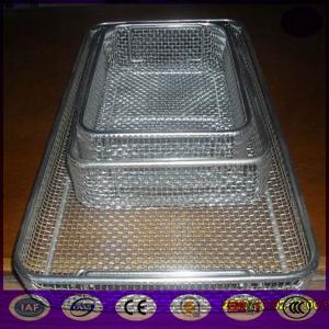 Cheap China A wide variety of machining OEM , stainless steel wire sterilization basket for sale