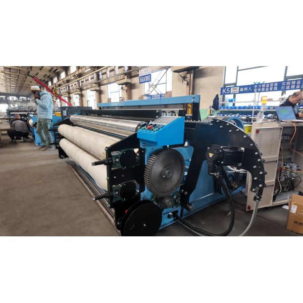 HK250 Multi Metal Window Screen Wire Mesh Weaving Machine Robust 2500MM