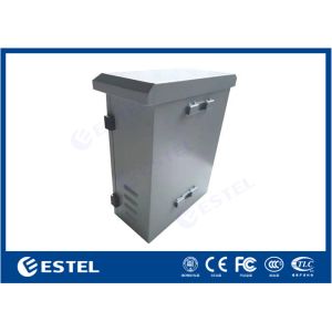 Rainproof Robust IP55 Outdoor Pole Mount Enclosure With Back Panel / Circuit