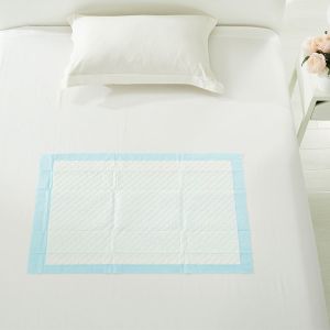 China Adults Disposable Bed Pads 60x60cm 60x90cm 76x76cm Fecal Incontinence Pads 5 Ply on sale