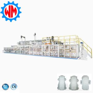 Cheap Quickly Switch Specifications Sanitay Pad Making Machine 5 Sizes Customized for sale