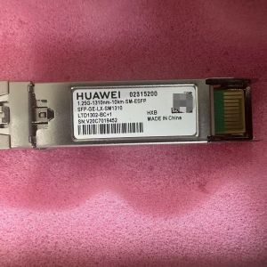 Cheap Huawei Original Optical Transceiver 1.25g-1310nm-10km-SM-ESFP, Part number 02315200 for sale