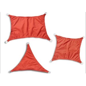 Swimming pool square triangle square sun shade sail with 95% shading rate