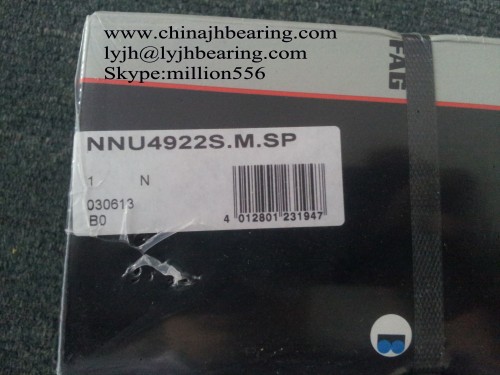 Quality FAG NNU4922-S-K-M-SP or NNU4922SK.M.SP NNU4922SKMSP cylindrical roller bearing 110x150x40mm wholesale