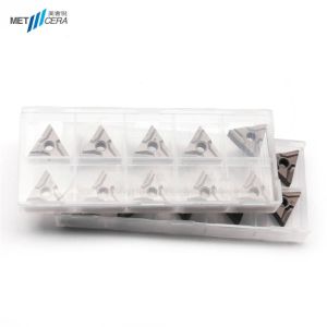 Corrosion Resistant Uncoated TiCN Cermet Cutting Tools VNGG16