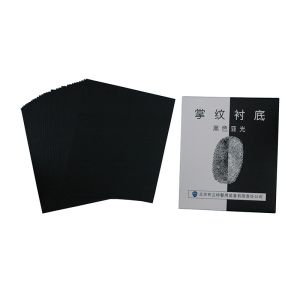 Cheap C157 Black low gloss palm print backing sheet for sale