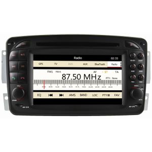 China Mercedes benz CLK-C208 W208 car dvd player with steering wheel control iPod RDS OCB-8802 on sale