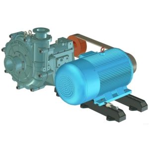 China Corrosion Resistant 980rpm Centrifugal Slurry Pump For Mining 80ZBQ-400 on sale