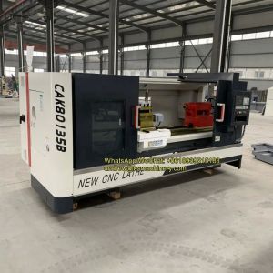 Metal Flat Bed CNC Lathe Machine Heavy Duty CK6140