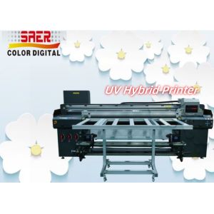 China Digital Automatic UV Printer Roll to Roll And Flatbed Hybrid UV Printing Machine on sale China Digital Automatic UV Printer Roll to Roll And Flatbed Hybrid UV Printing Machine on sale