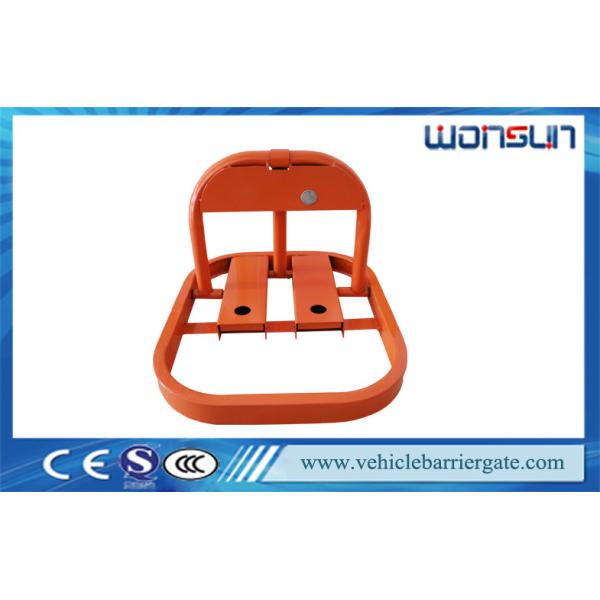 Quality Orange Auto Parking Lock Car Parking Locks for Manual Opening and Closing wholesale
