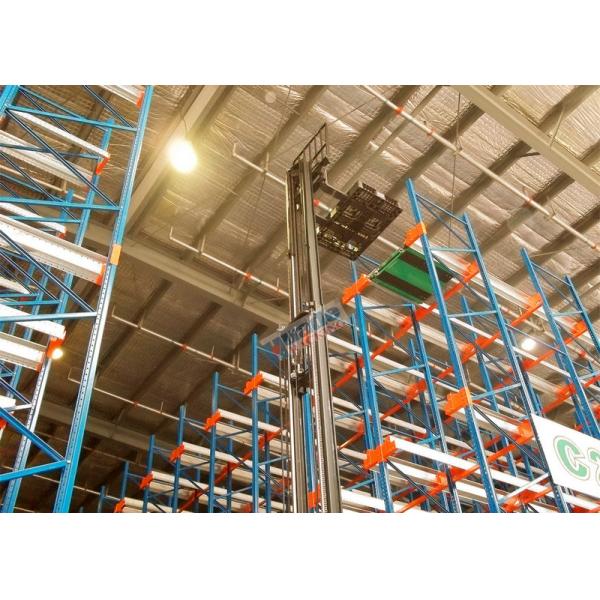 Quality Pallet Radio Shuttle Racking Automated Shelving Systems With Two Motors wholesale
