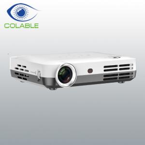 Cheap Keystone Correction LED Android Projector with Android Version 4.4 Projector for sale