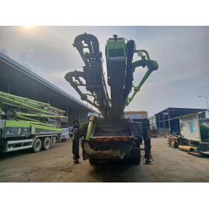 2019 Used Zoomlion 49M Concrete Pump Truck with 35000kg Gross Weight and 170 m³
