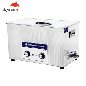 China 30L Artificial Benchtop Ultrasonic Cleaner 40kHz SUS Casters Skymen on sale
