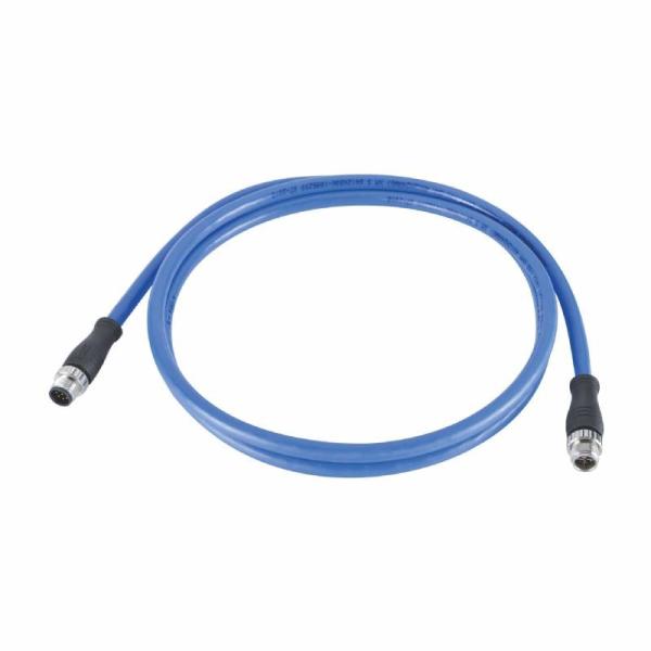 Quality 0.5A 50V Industrial Ethernet Cable M12 X Code Male To M12 A Code Male Cat 7 Cable wholesale