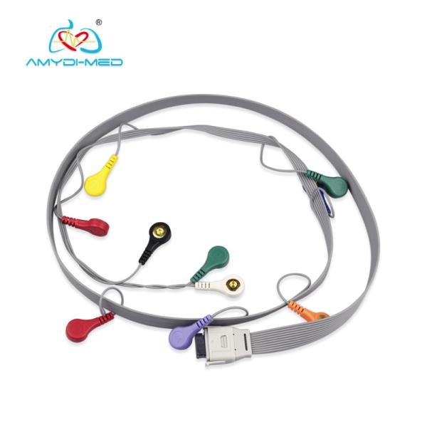 Quality 0.9mm ECG Cable With Leadwire Compatible Biomedical Instruments wholesale