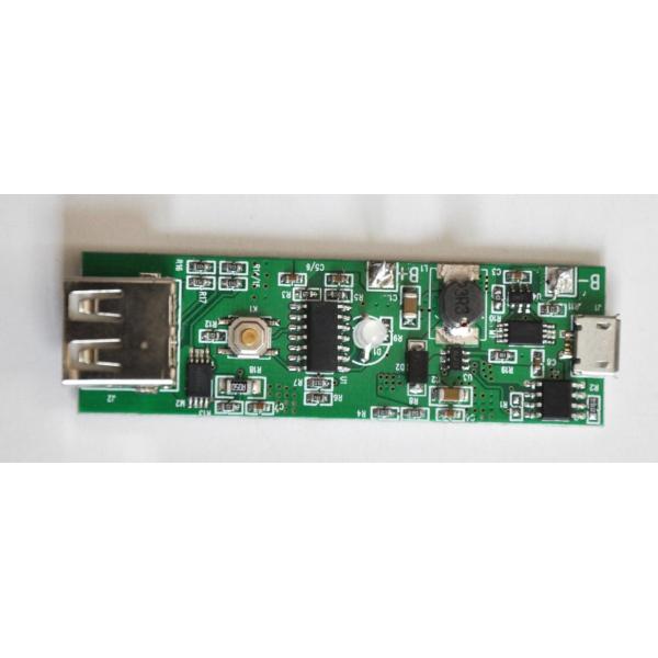 White Silkscreen PCB Assembly with IPC-A-610D Standard 1.6mm-3.2mm Board