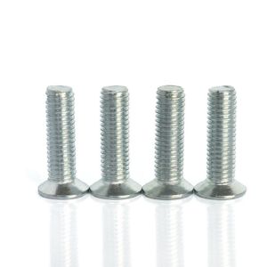 Countersunk Flat Head Screw With Zinc Plating For Easy And Convenient Applicatio