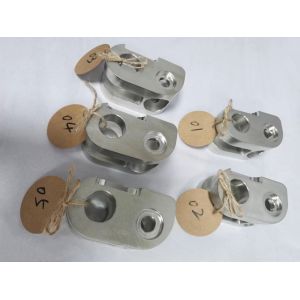 Steel Copper Bronze Titanium Aluminum Mechanical Parts CNC Machined