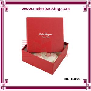 China Red color printing Rigid Set up Two Piece Gift Cardboard baby shoe Box on sale