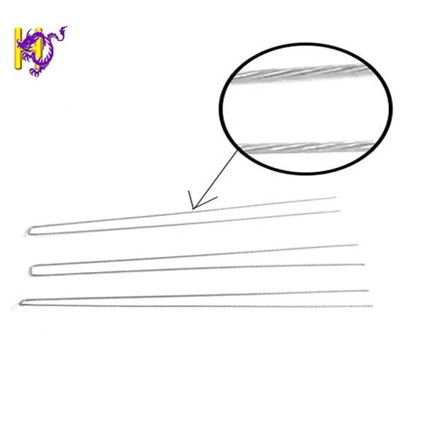 Quality OEM SS316 Wire Form Springs metal u clips Hooks For Fishing Tackle wholesale