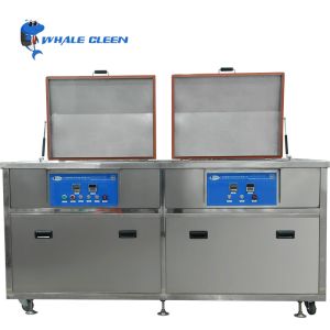 China Two Tanks Industrial Ultrasonic Cleaner Fit For Car Injector Diesel Fuel Injectors Cleaning on sale