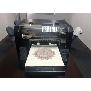 China UV DTG Digital T Shirt Printing Machine 8 Color Double Printer Heads Fast Speed on sale