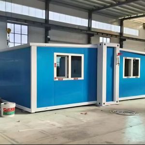 Standard Prefabricated Portable 40ft Foldable Expandable Container House Prefab