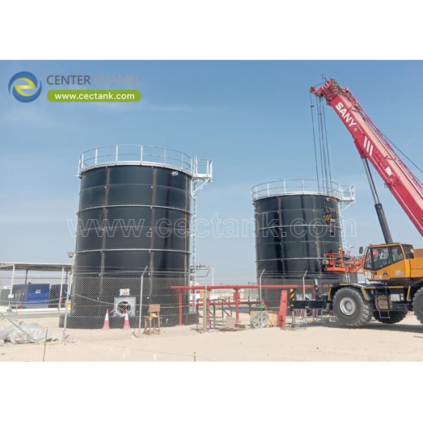 Quality Enamel Coating Sewage Water Treatment Tank: Short Construction Time and Low Maintenance Cost wholesale