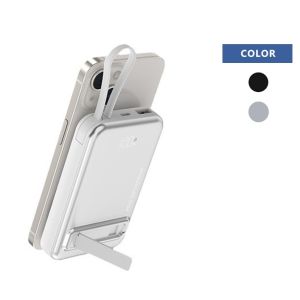 Smartphone Magsafe Power Bank With Stand , Portable Fast Charging Power Bank