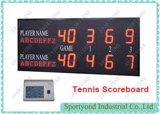 Quality Led Digital Electronic Scoreboard For Tennis Game and sports with Team Name 1.8m x 0.8m wholesale
